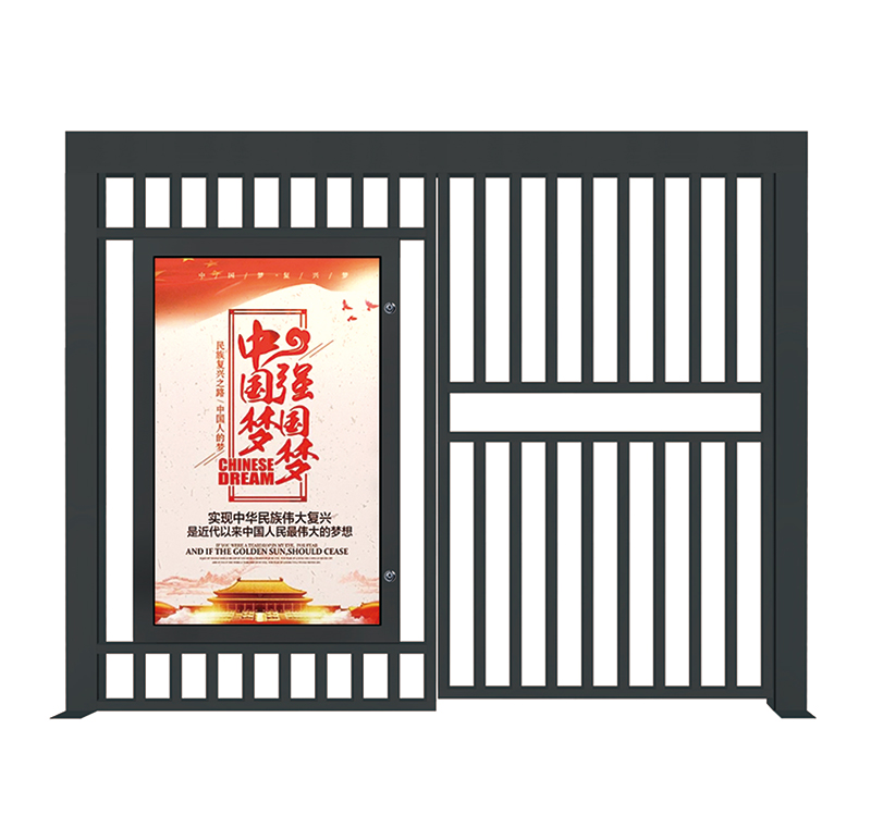 咸寧定位準確，覆蓋面廣——淺談小區(qū)廣告柵欄的市場前景